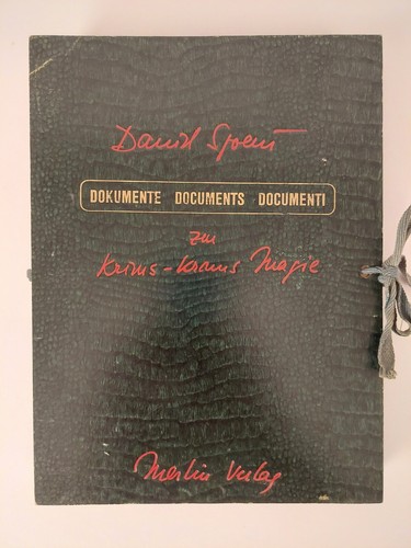 Daniel spoerri documenti - spoerri,