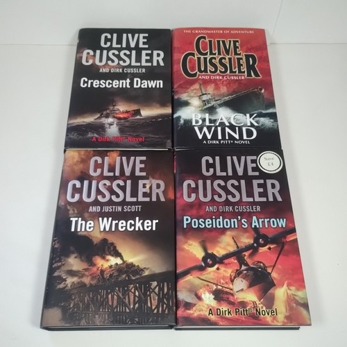 Clive cussler hardback - clive, 4