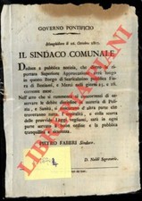 Avviso di fiera di bestiami e