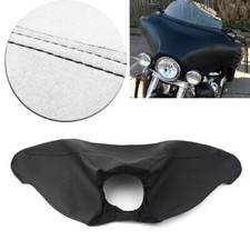 Copricarena in pelle per moto per Harley FLHT FLHX Trike 1996-2013