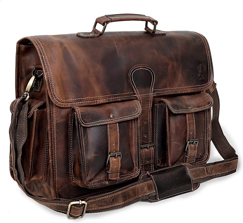 Pelle messenger portatile - pelle,