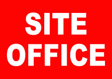 Segnaletica aziendale ufficio sito web cartello rigido in PVC o adesivo decalcomania