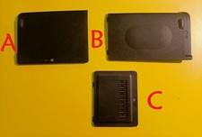 Toshiba A300 SET cover coperchi RAM, HDD. V000932690 V000932710 V000932720