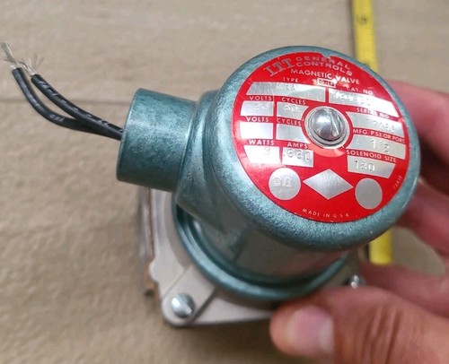 Elettrovalvola magnetica gas