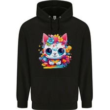 Carino Kawaii Gatto Felpa Uomo