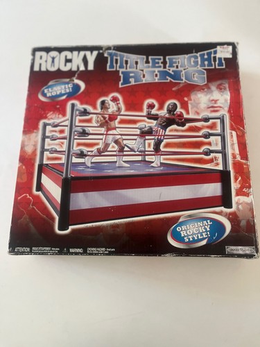 Anello boxe rocky title - anello,
