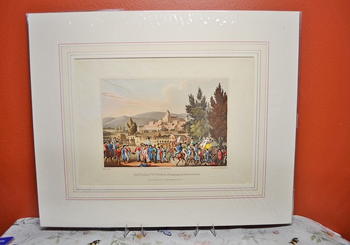 Antica battaglia acquatinta