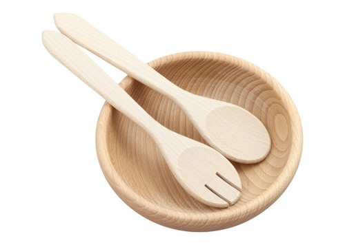 Set insalata in legno - set,