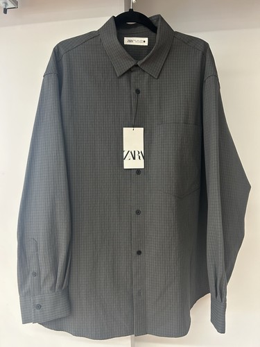 Camicia zara uomo - zara, grigio
