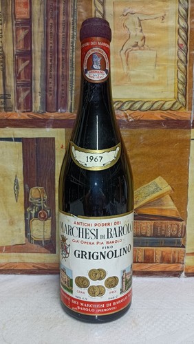 Vino 1967 grignolino marchesi - 1967,
