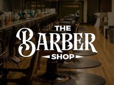 Adesivo murale barbiere negozio palo parrucchiere business finestra decalcomania insegna parrucchiere