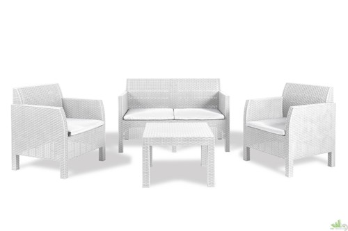 Set giardino rattan - set,