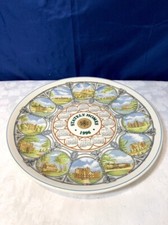 Wedgwood Queen's ware Stately Homes Piatto Calendario 1996 / Calendar Plate NEW 