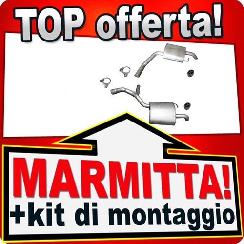 Silenziatore posteriore per - 2x,