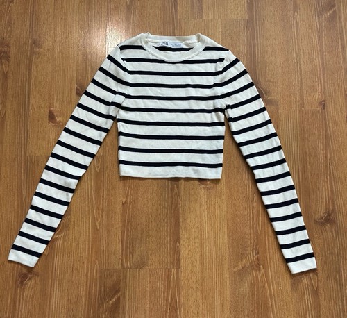 Zara nero bianco righe - nero, a
