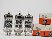 1x 6EU7 General Electrik USA