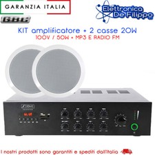 KIT Amplificatore Bluetooth e