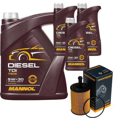 Filtro olio denckermann mannol - filtro,