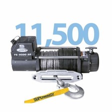 Verricello elettrico Superwinch Tigershark 11500 4x4 fuoristrada 12V corda plastica