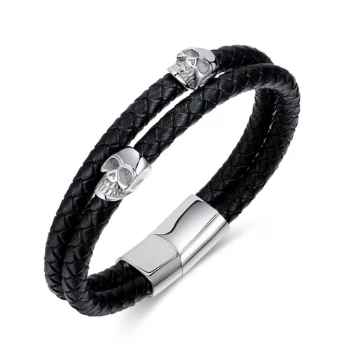 Bracciale uomo pelle sintetica - uomo,