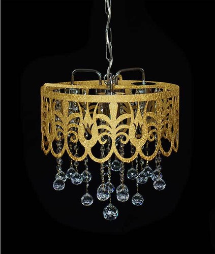 Lampadario orientale con sfere - lampadario,