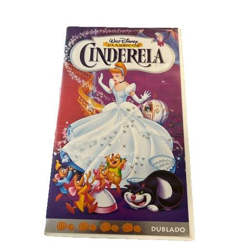 Disney dublado cinderela - disney, vhs