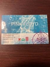 Pink Floyd Torino 13 Settembre 1994 Delle Alpi Stadio Biglietto Concerto Ticket 
