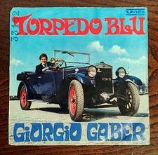 GIORGIO GABER TORPEDO BLU  7"