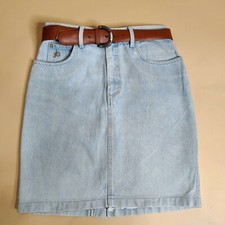 Gonna jeans Roccobarocco blu