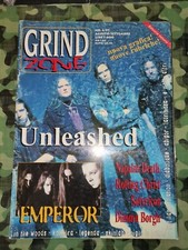RIVISTA METAL GRIND ZONE - NR.4/97 AGOSTO/SETT - UNLEASHED EMPEROR SATYRICON