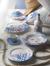 Set 18 Piatti Tema Marino in