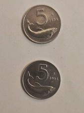 Monete 5 Lire 1953-1954