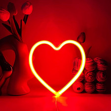 Luce Al Neon Cuore Insegna Al Neon Amore LED Rosso Love Neon Decorazione Di San 