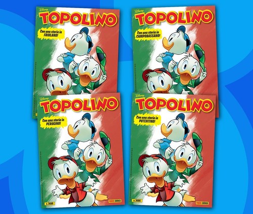 Topolino 3686 variant set - variant,
