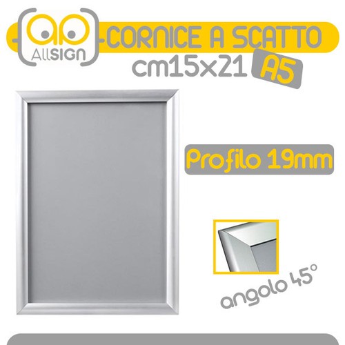 Cornice scatto da parete - da,