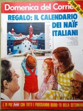 La Domenica del Corriere 25 Dicembre 1975 Natale Pravda Disco Volante Sandokan