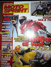 Moto Sprint  N.9  2000:Aprilia Habana Custom 125,Honda Shadow 90     FF10