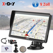 9 pollici XGODY EU mappe navigatore navigatore con auto camion PLZ destinazione ingresso AV-IN