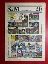 S&M STRISCE E MUSICA n.20 Resto Carlino (Anni '80) Fumetti MAGNUS BONVI CREPAX