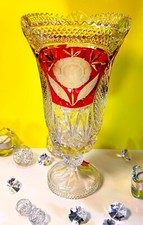 Vaso design cristallo piombo