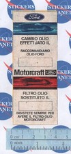 ADESIVO STICKER VINTAGE AUTOCOLLANT AUFKLEBER AUTO TUNING FORD TAGLIANDO OLIO