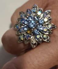 Anello in ARGENTO 925 e ambra