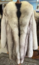 Giaccone Pelliccia Oversize Volpe Groenlandia Bianco