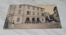 CARTOLINA BORZONASCA PALAZZO MUNICIPALE FP ANIMATA