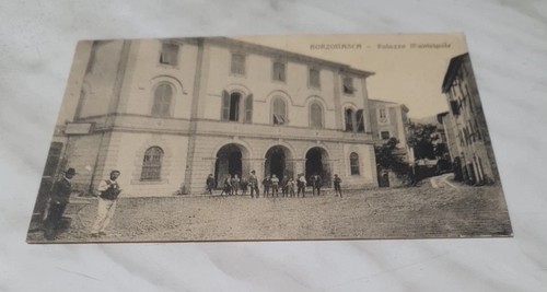 Cartolina borzonasca palazzo - cartolina,