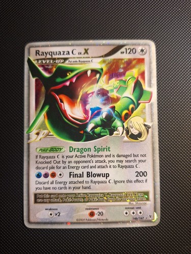 Rayquaza 146 147 - rayquaza, lv.x