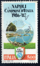 1987 italia repubblica Napoli Campione usata