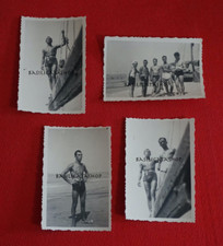 Lotto 4 Foto vintage Geniere Foto Muraro Costumi da bagno mare d'epoca anni 40'