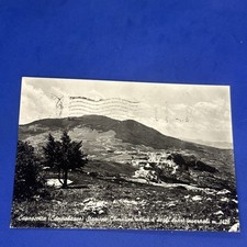 CAPRACOTTA CAMPOBASSO STAZIONE CLIMATICA Bianco e nero  - Cartolina