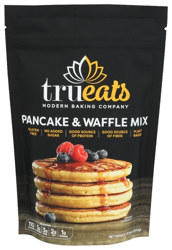Trueats mix pancake waffle - pancake,